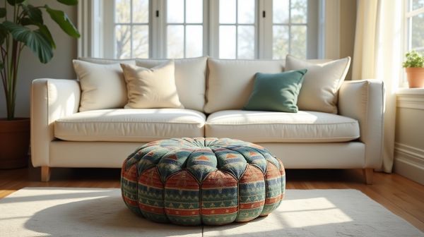 Aménagez avec style : les atouts des poufs intérieurs