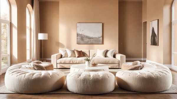 Top 5 raisons d’opter pour des poufs élégants à l'intérieur