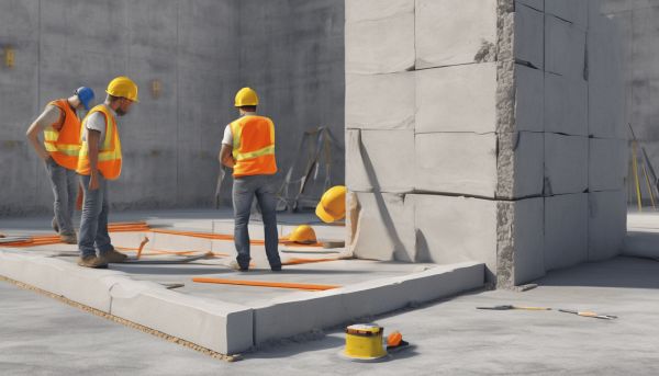 Vérifier l’alignement des parpaings pour éviter les problèmes de mur